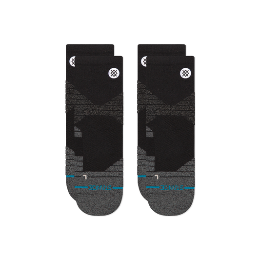 Stance Icon Sport Quarter Socken 2er Pack Schwarz