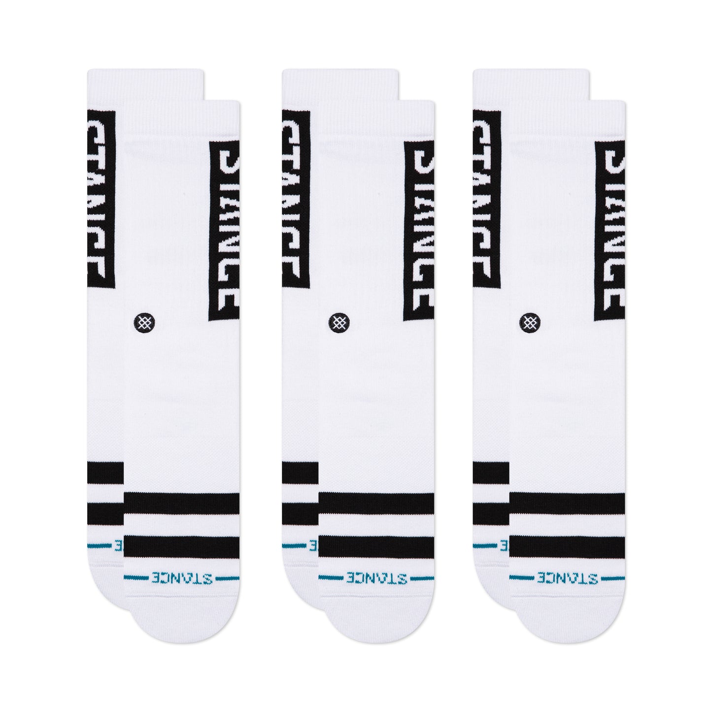 Stance OG Crew Socken 3er Pack Weiß