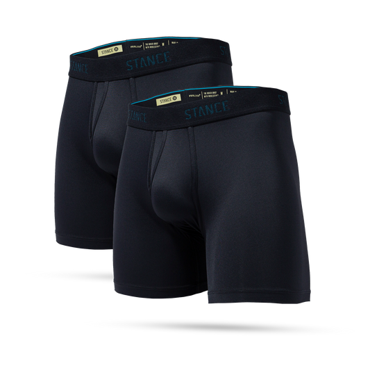 Stance Pure Boxer Brief Wholester 2er Pack Schwarz