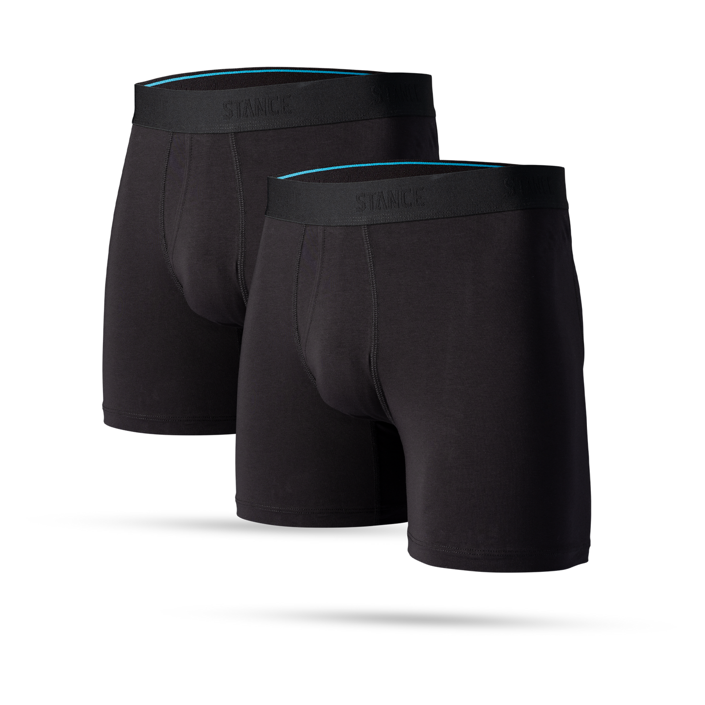 Stance Staple Boxer Brief Wholester 2er Pack Schwarz