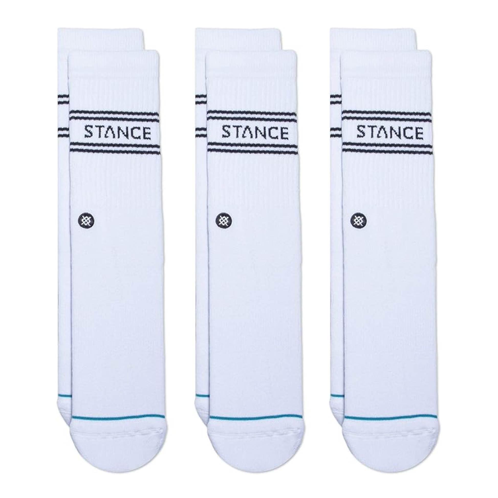 Stance Basic 3 Pack White