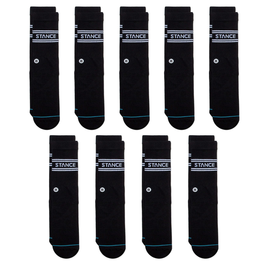 Stance Basic 9 Pack Black