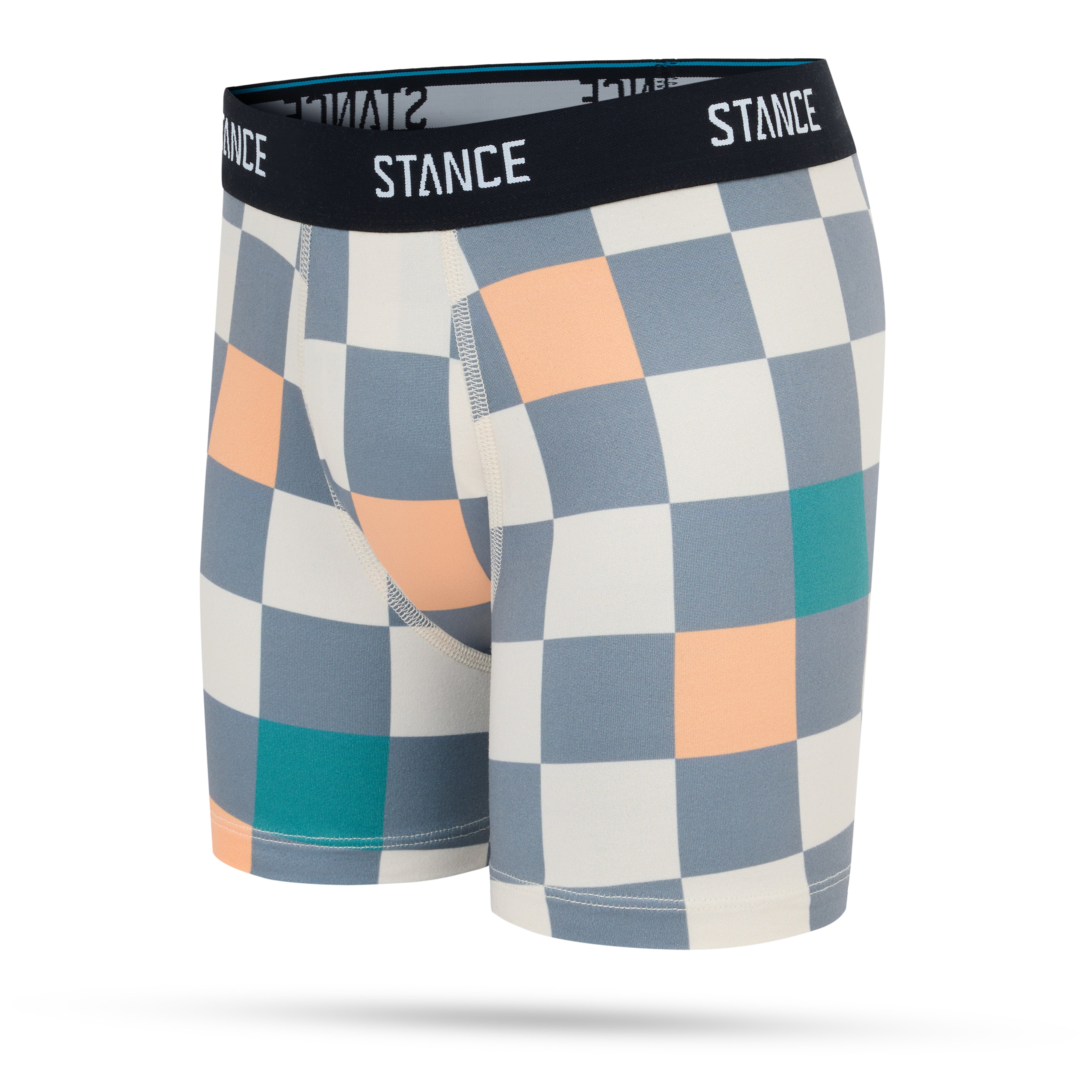 Stance Boyd Chef Check Boxer Brief - Mango