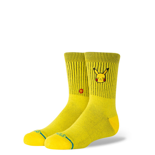 Stance Pikachu Crew Socken Für Kinder Gelb 