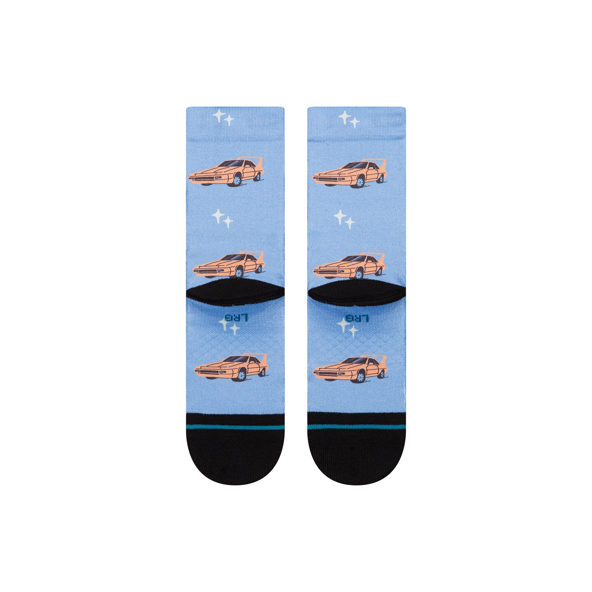 Stance Chop Shop Crew Sock Capri Blue