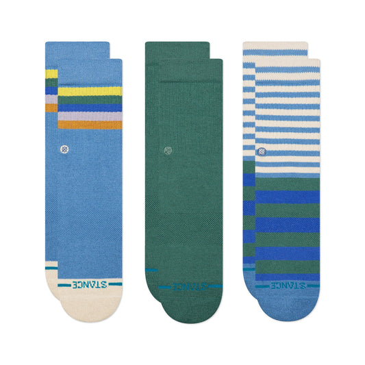 Stance Stripe Socken Für Kinder 3Er Pack Capri Blau