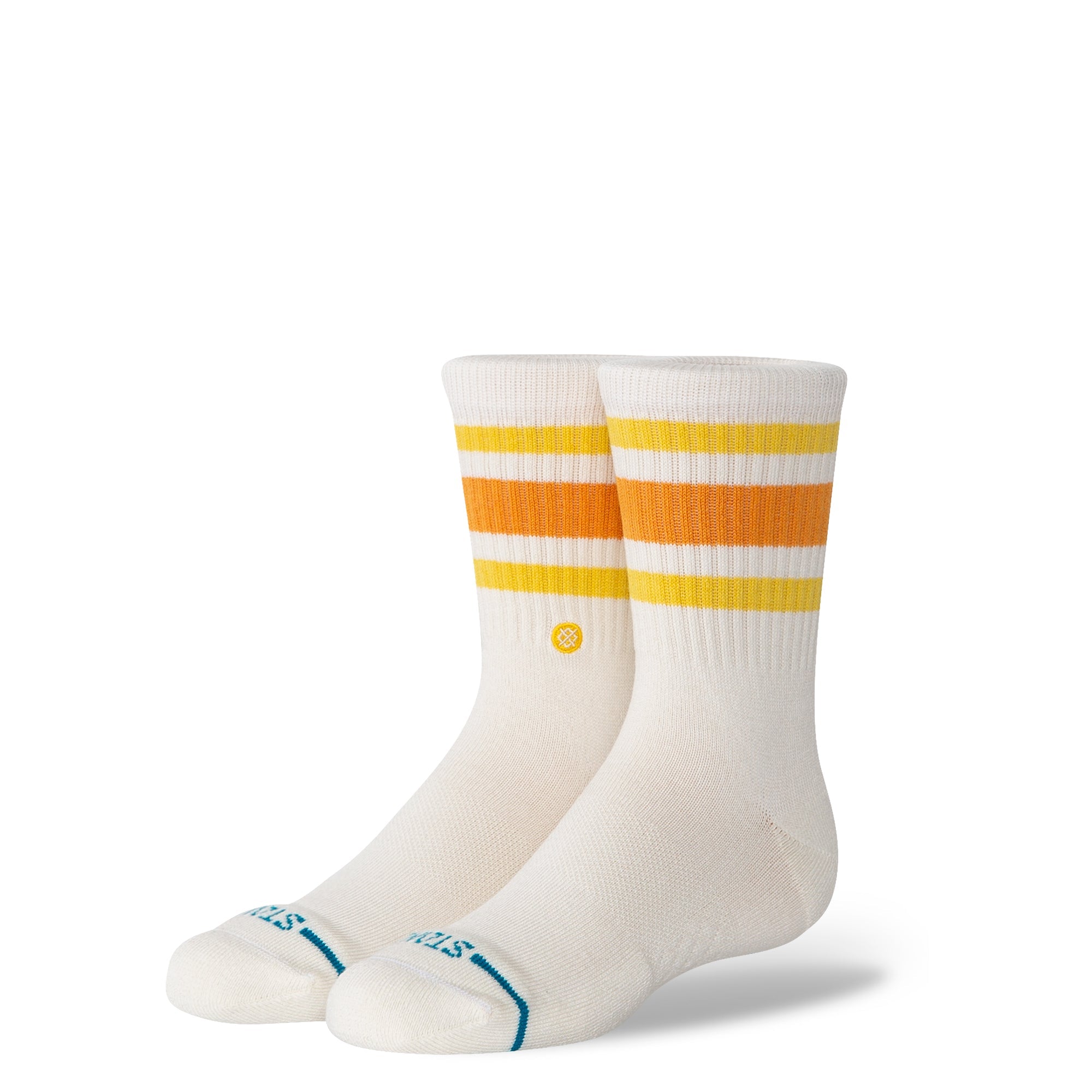 Stance Kids Boyd Crew Sock Mustard