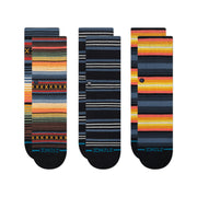 Stance Kids Serape Sock 3 Pack Black