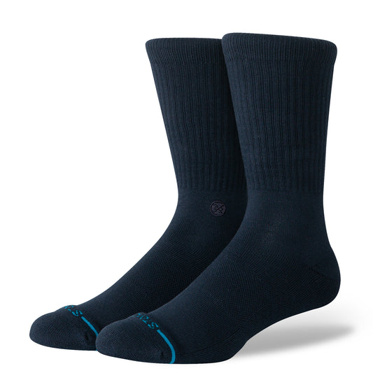 Stance Icon Crew Socken Dunkles Marineblau