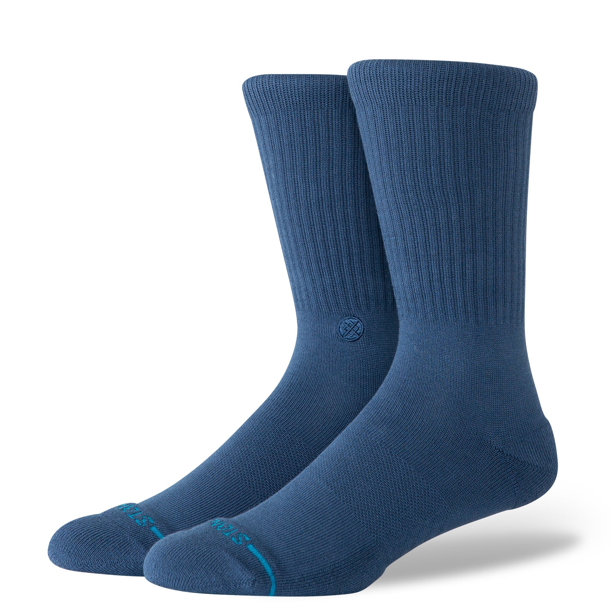 Stance Icon Crew Sock - Deep Teal
