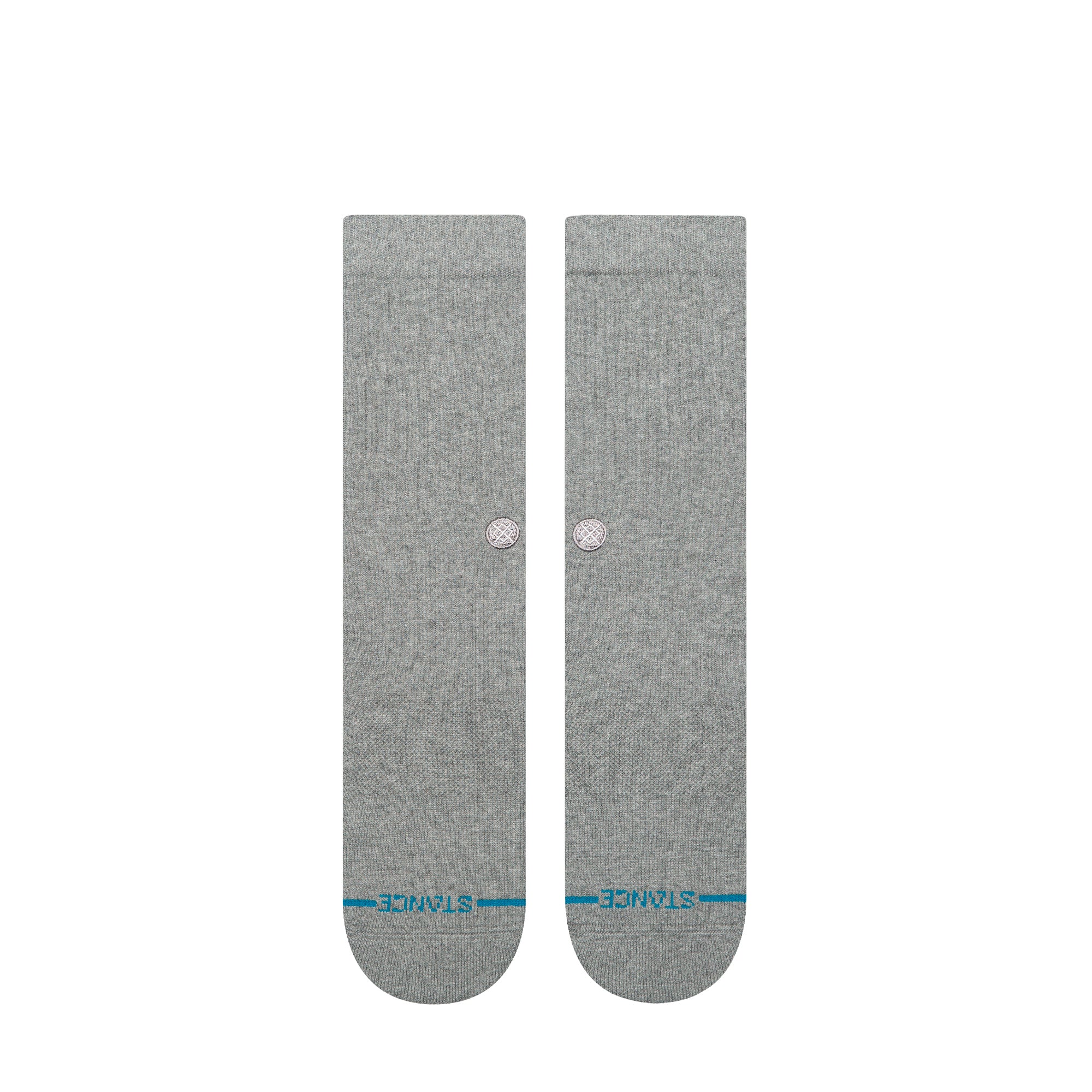 Stance Icon Crew Sock Grey Heather