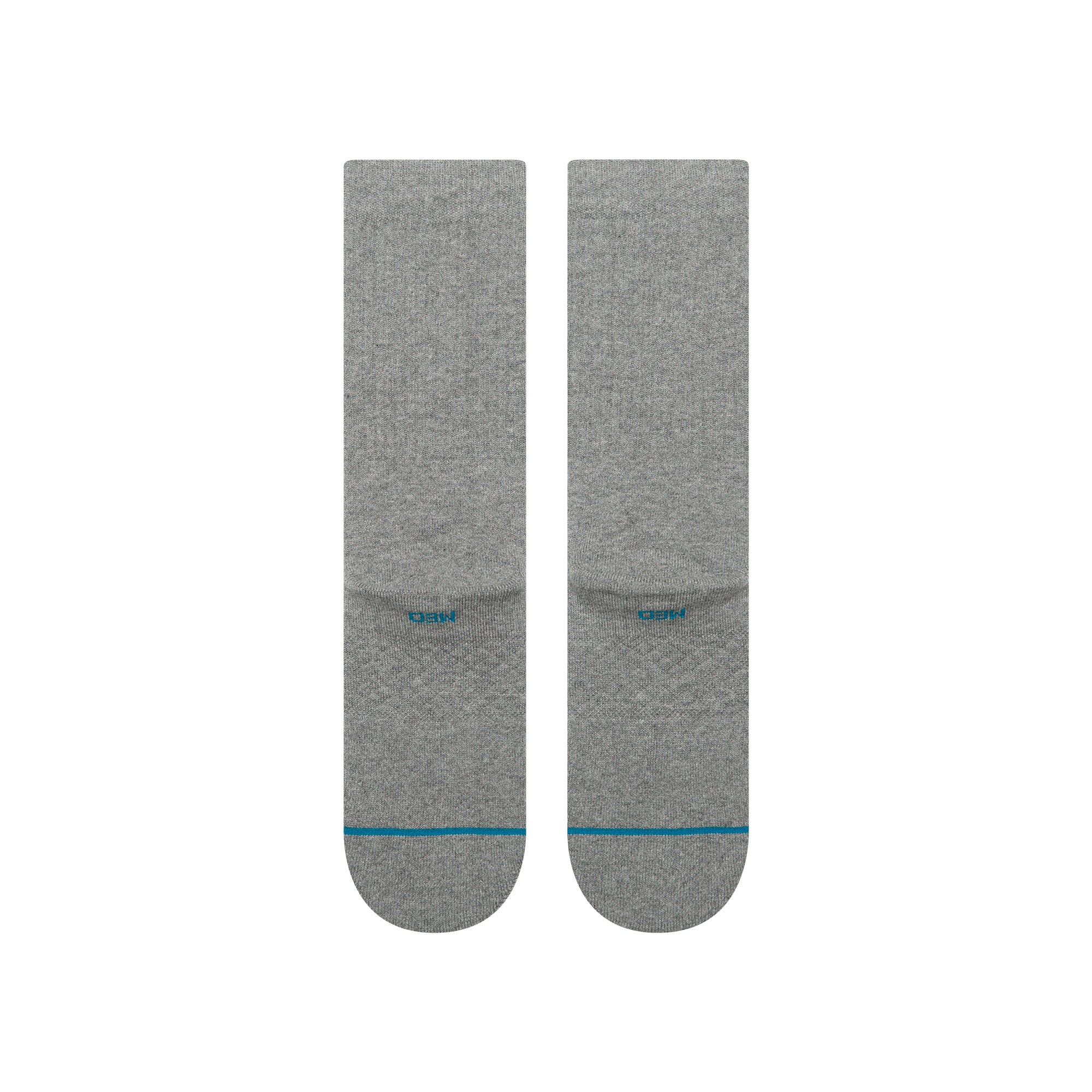 Stance Icon Crew Sock Grey Heather