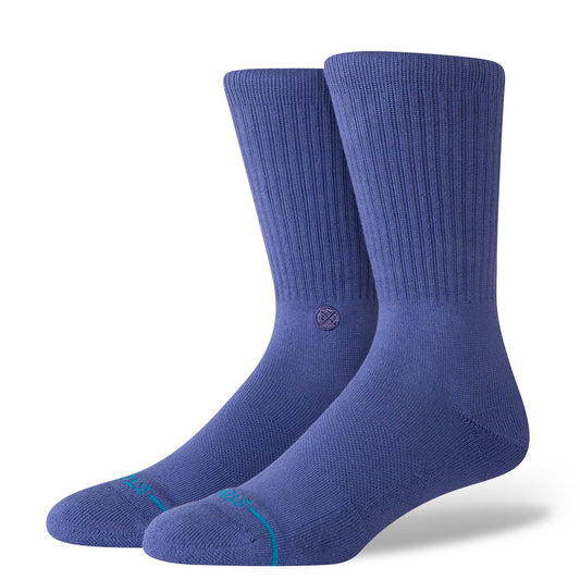 Stance Icon Crew Socken Indigofarben 2