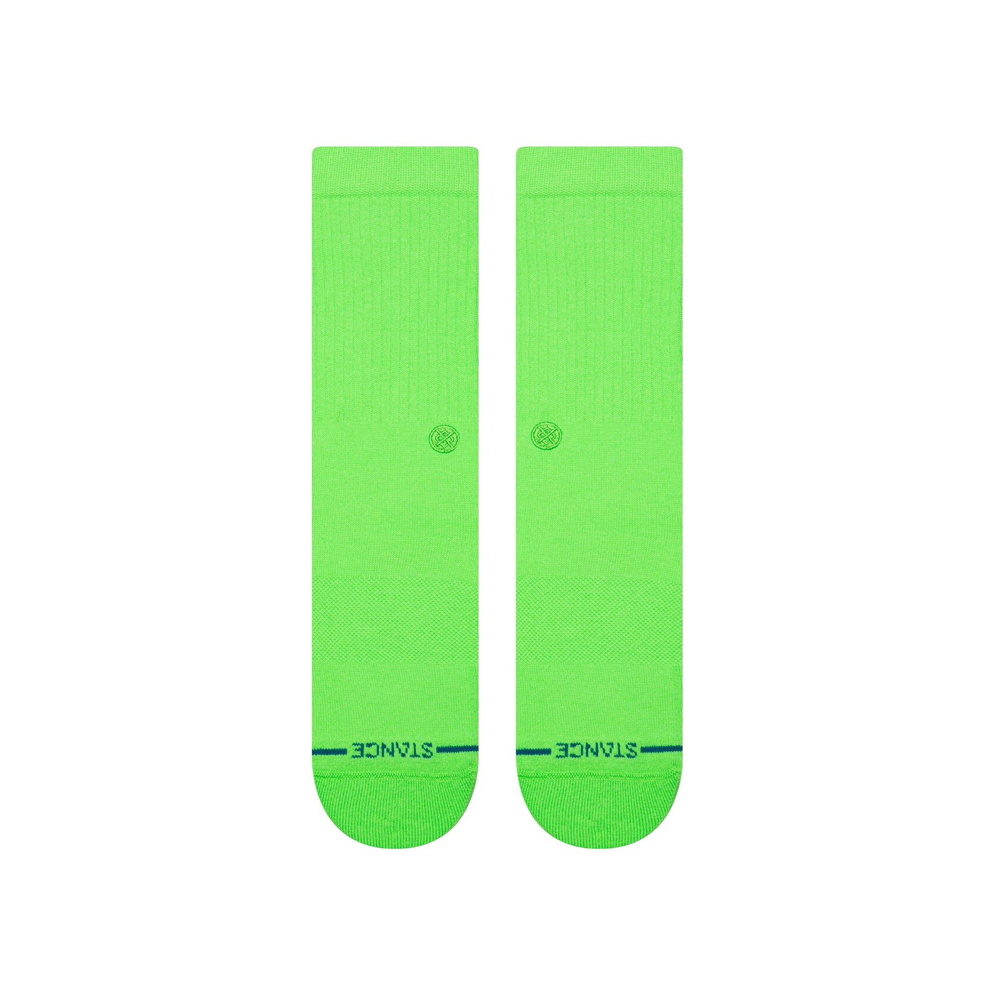 Stance Icon Crew Socken Neongrün