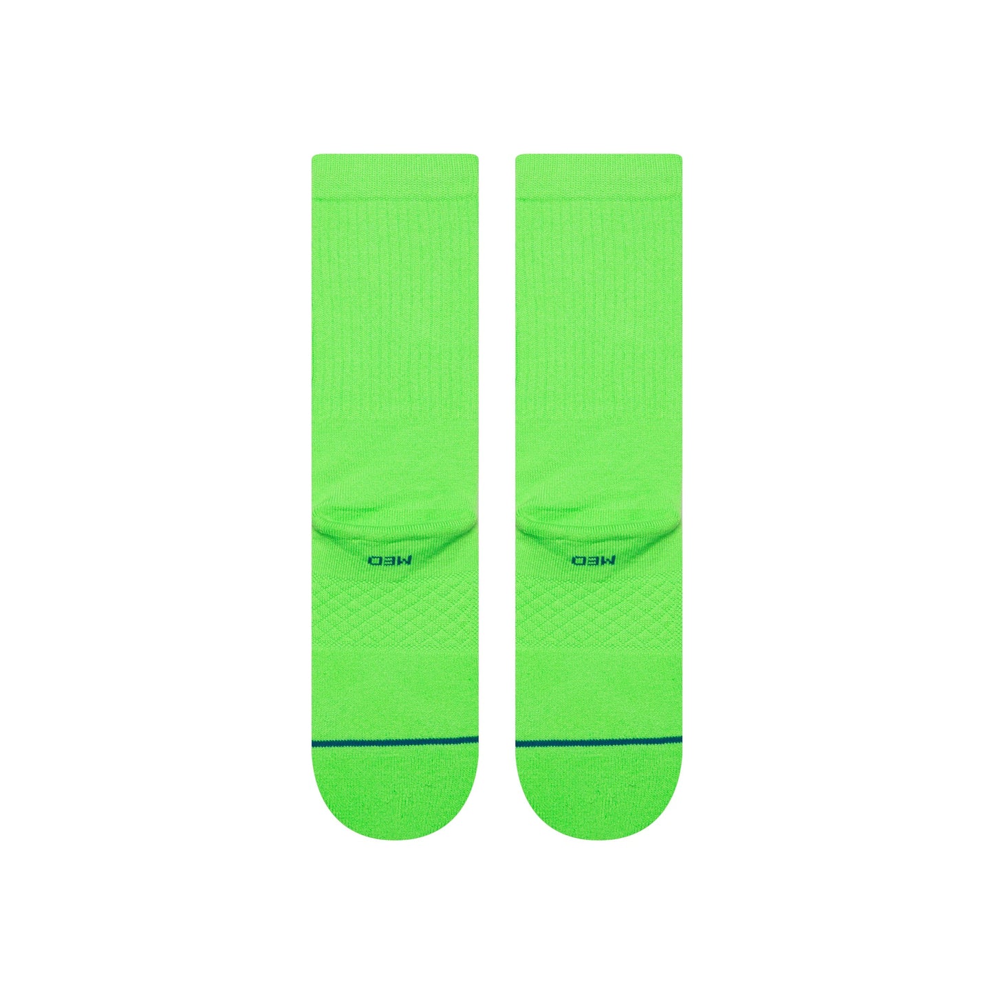 Stance Icon Crew Socken Neongrün