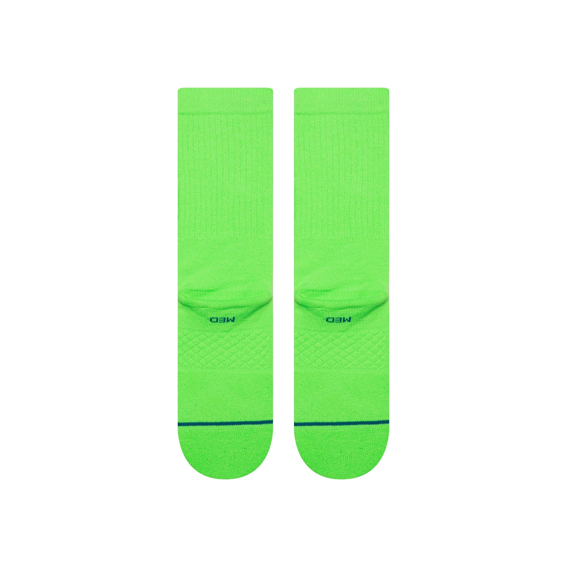 Stance Icon Crew Socken Neongrün