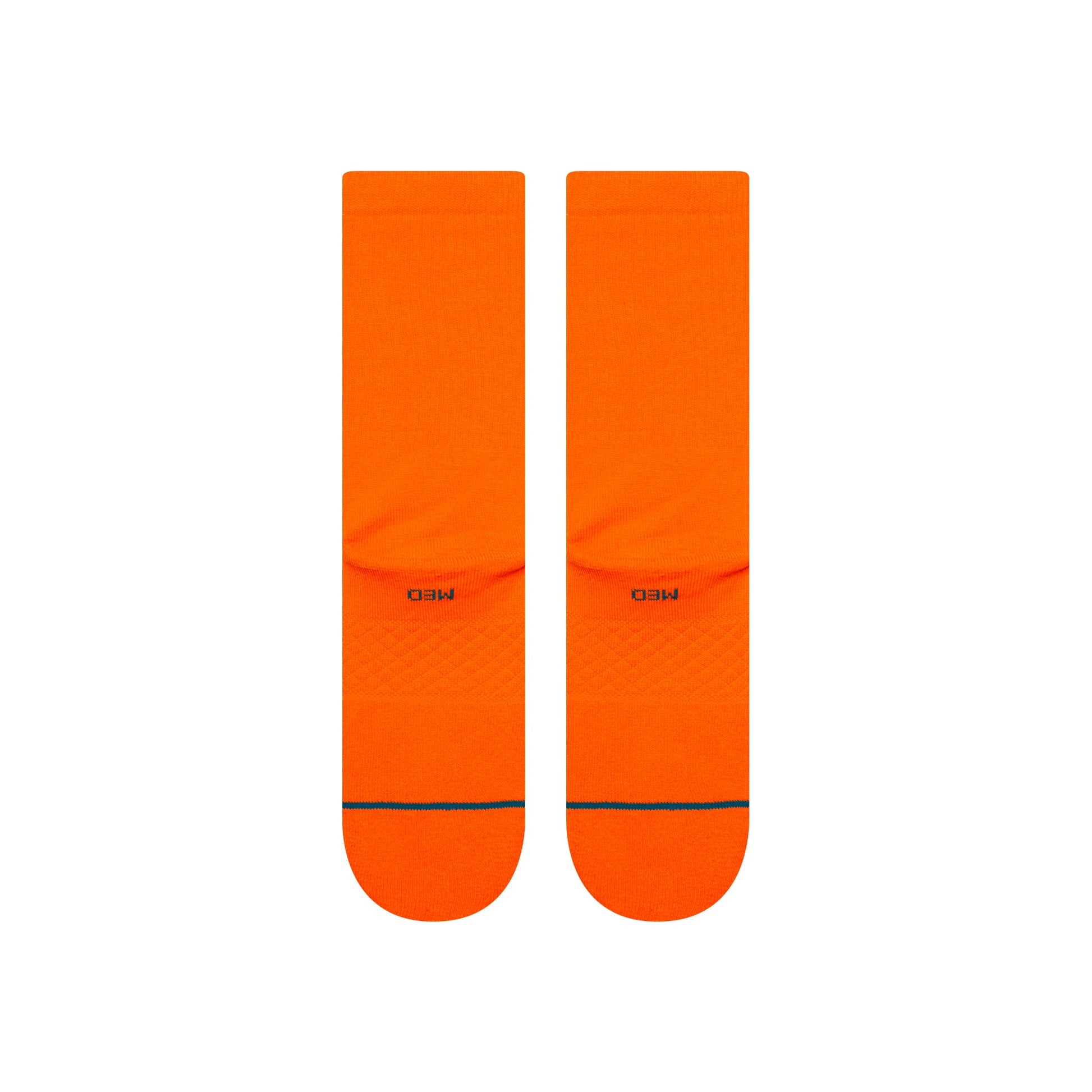 Stance Icon Crew Socken Neonorange