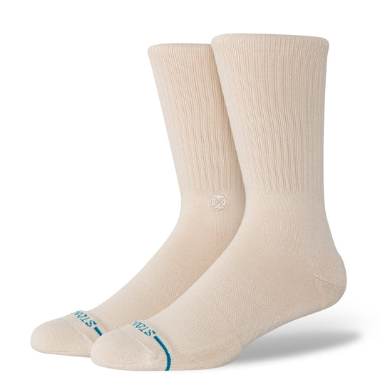 Stance Icon Socken Beigegrau 