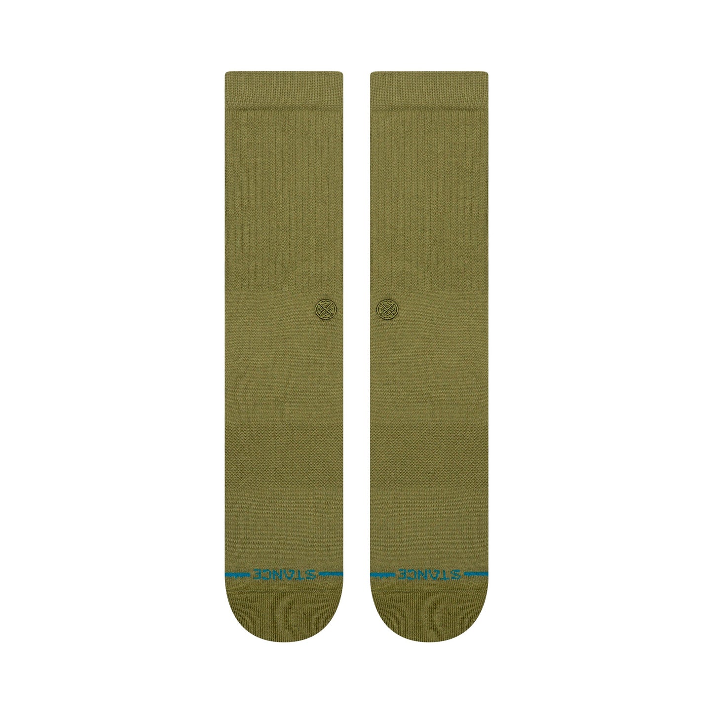 Stance Icon Crew Socken Olivgrün