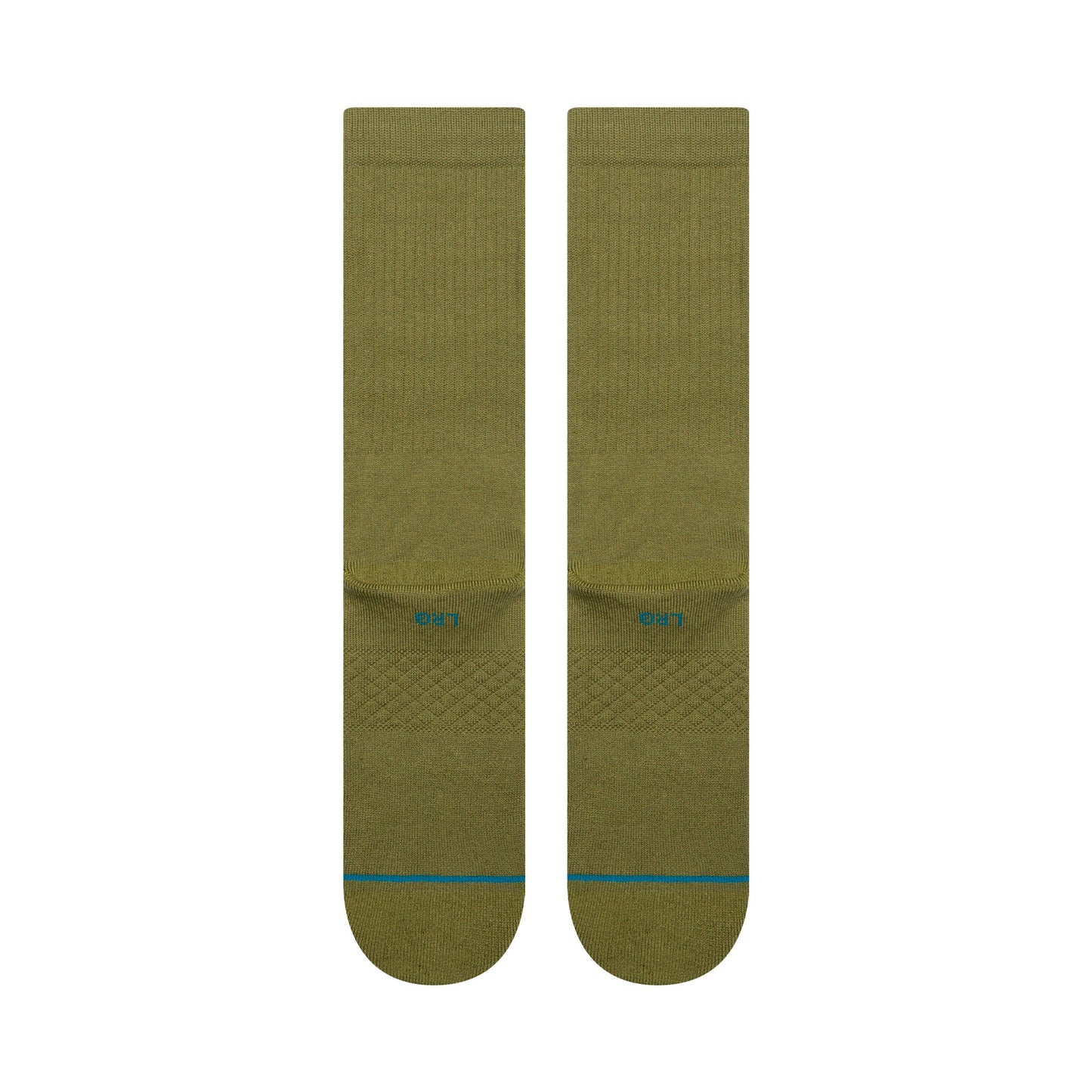 Stance Icon Crew Socken Olivgrün