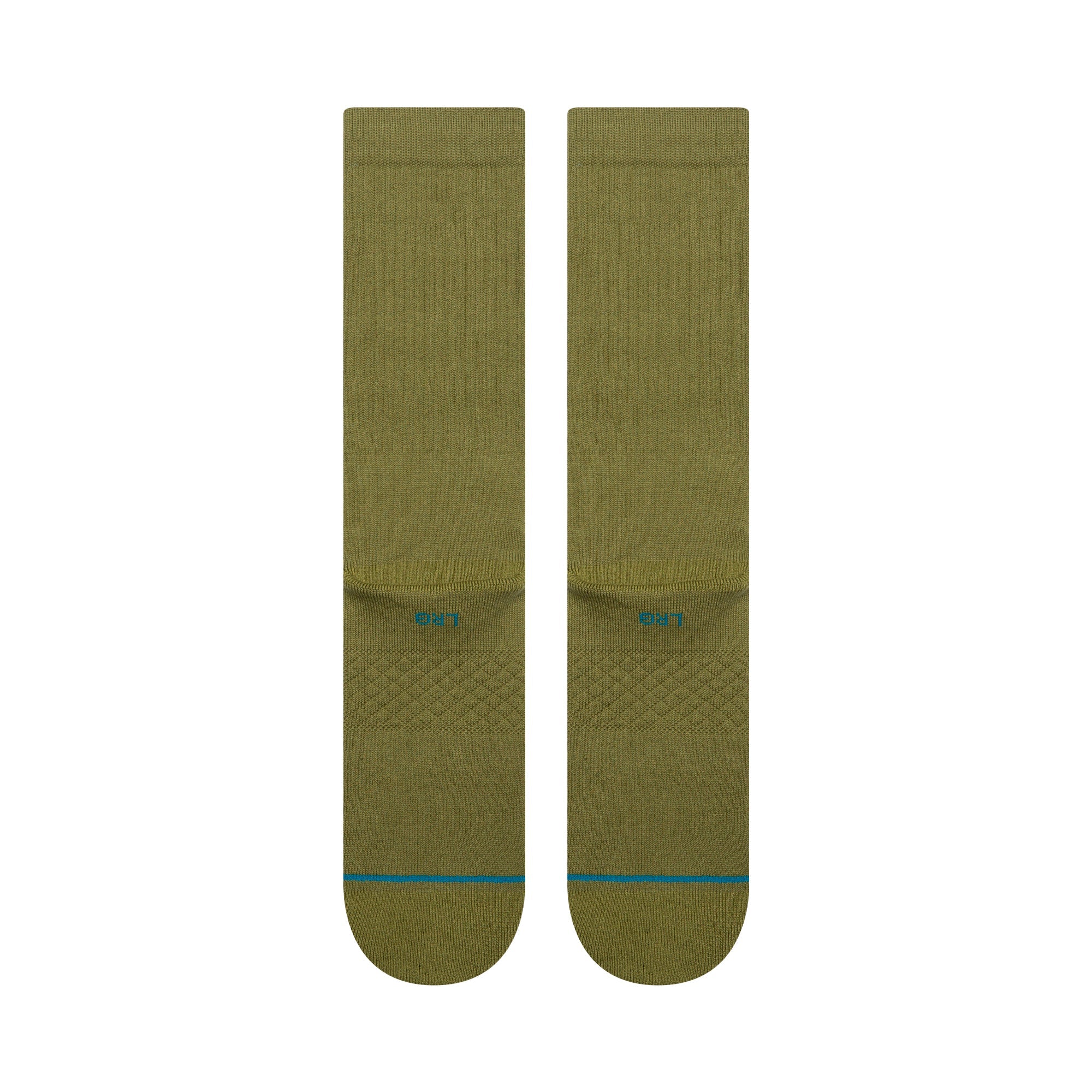 Stance Icon Crew Sock Olive