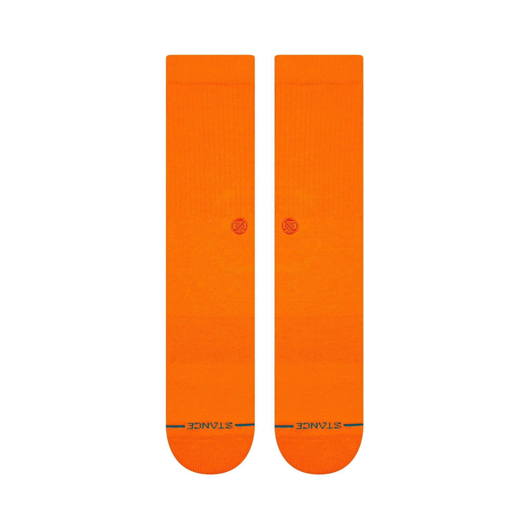 Stance Icon Crew Sock Orange