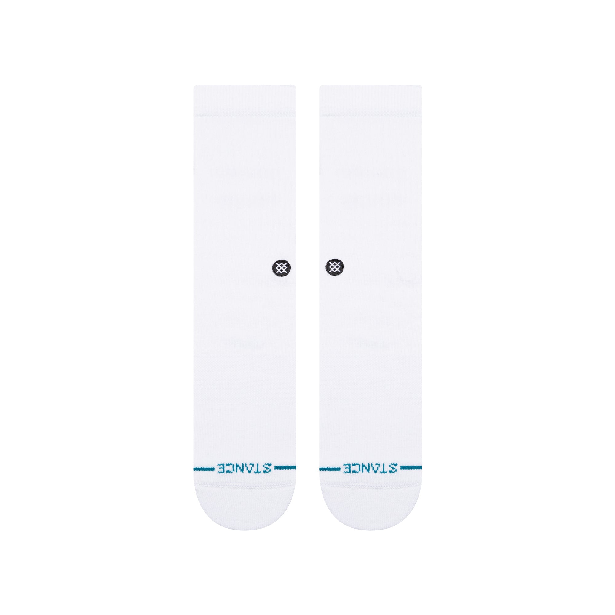 Stance Icon Crew Sock White & Black