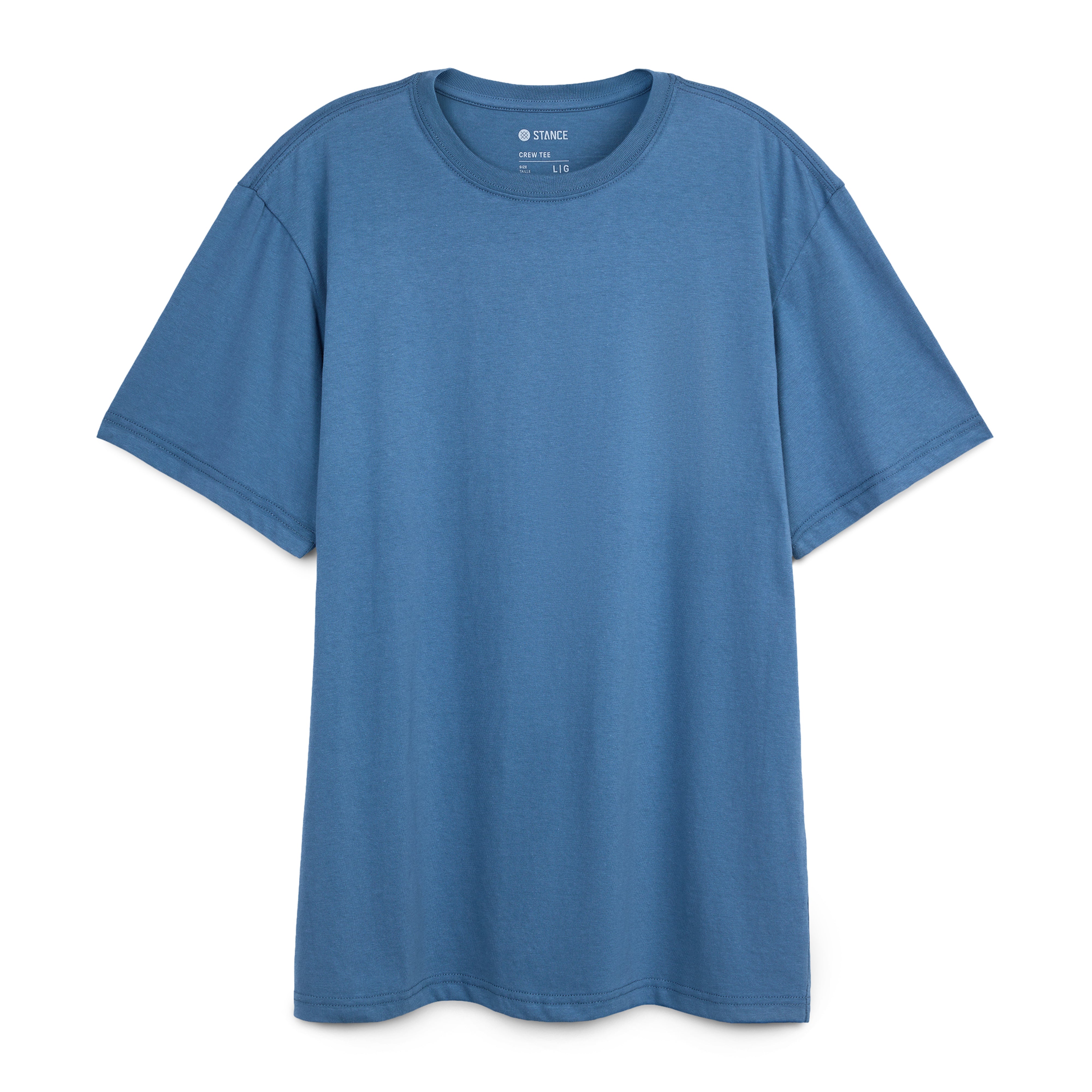 Stance All Day Tee Sea Blue