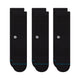 Stance Icon Crew Socken 3er Pack Schwarz