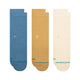 Stance Icon Crew Socken 3Er Pack Creme