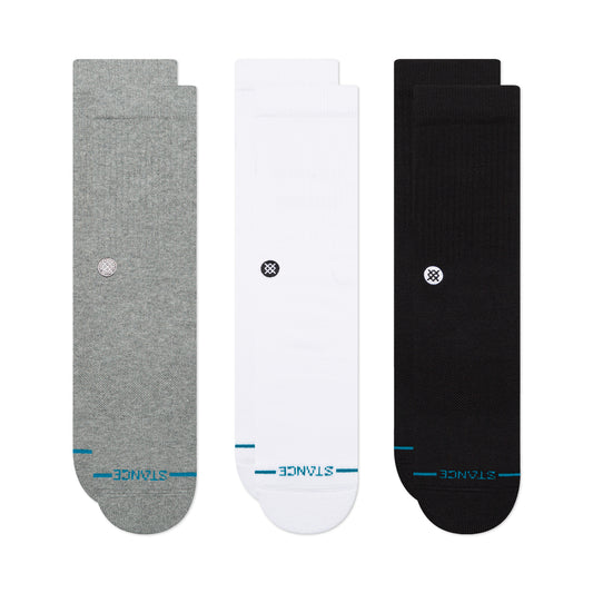 Stance ICON 3ER-PACK Mehrfarbig