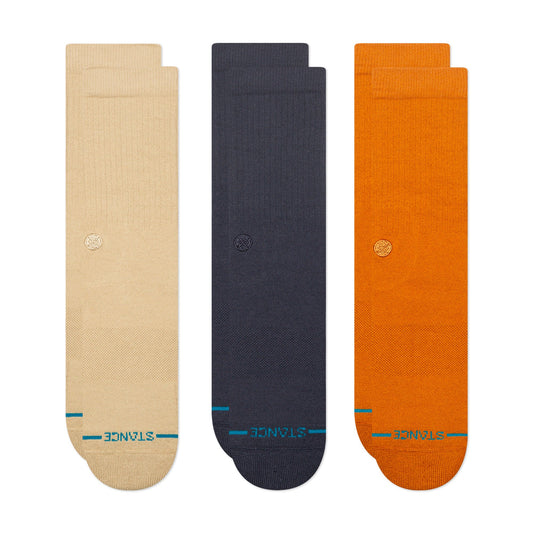 Icon Crew Socken 3Er Pack Sand