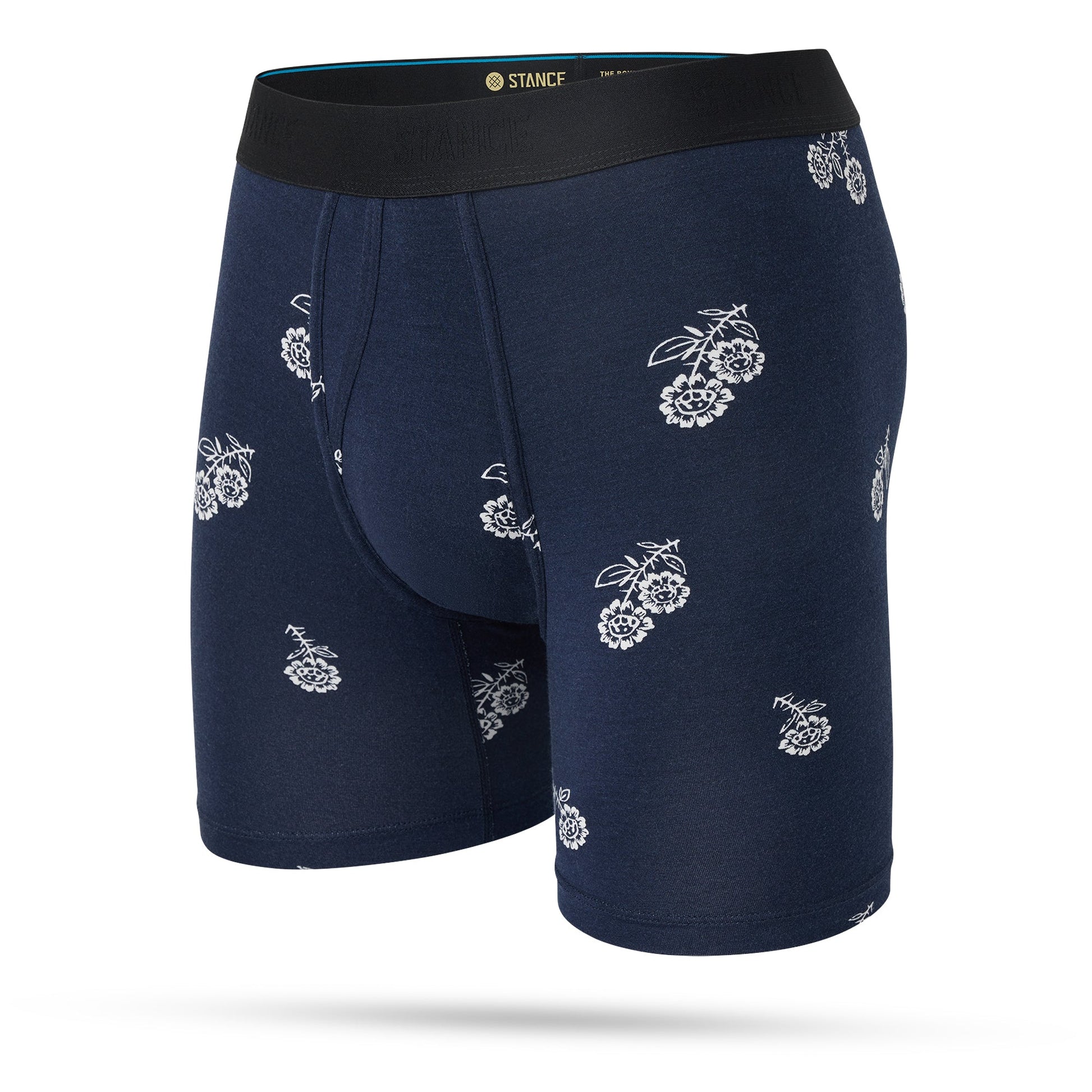 Stance Petite Bloom Boxer Brief Wholester Marineblau