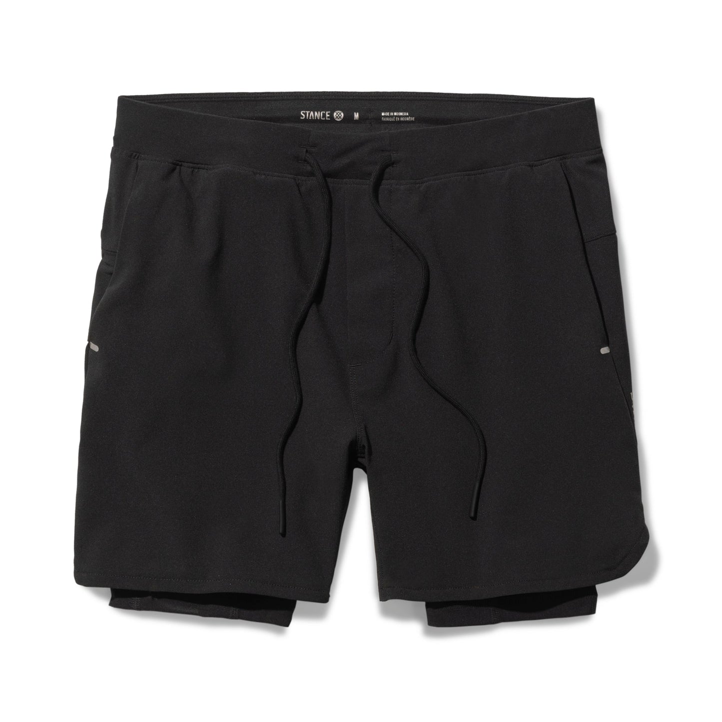 Stance Flux Performance Shorts Mit Fütterung Schwarz