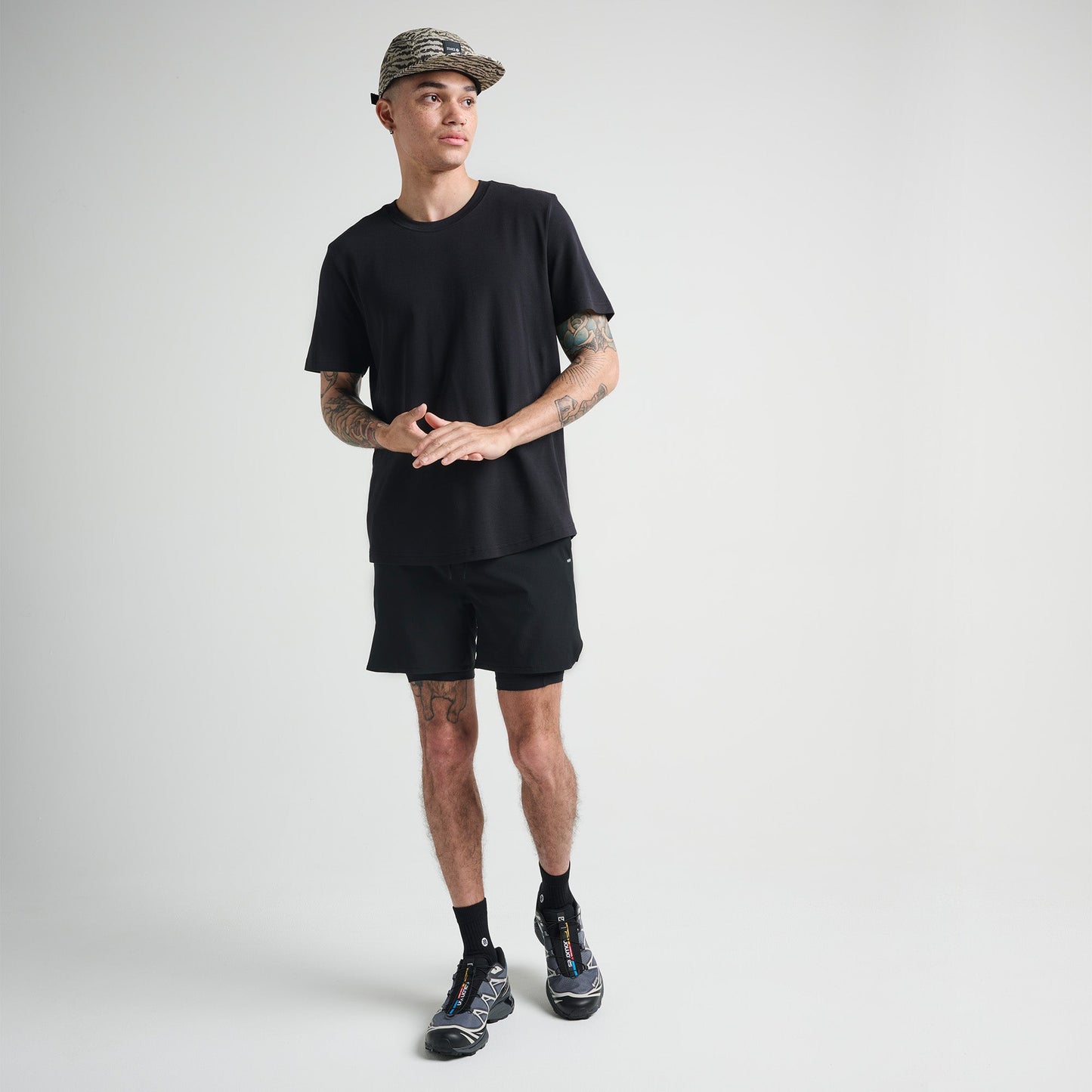 Stance Flux Performance Shorts Mit Fütterung Schwarz |model