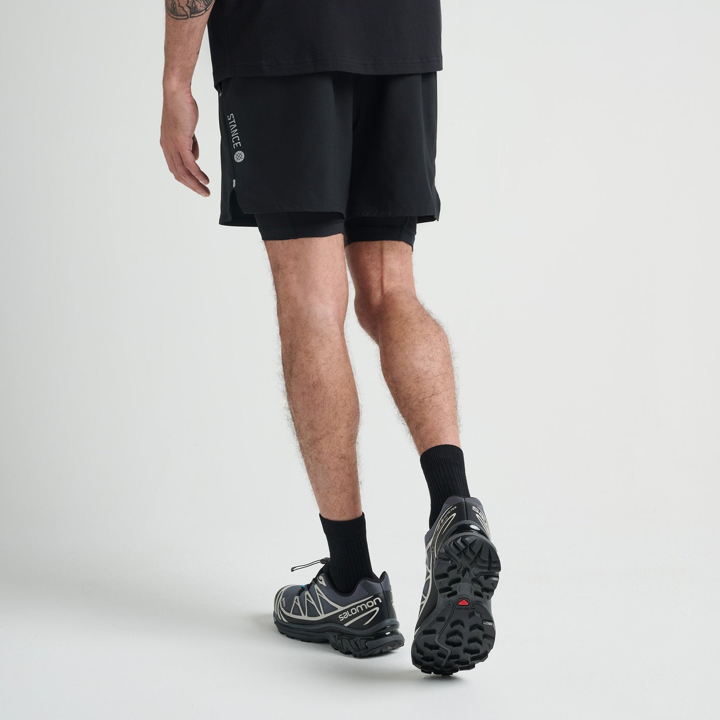 Stance Flux Performance Shorts Mit Fütterung Schwarz |model