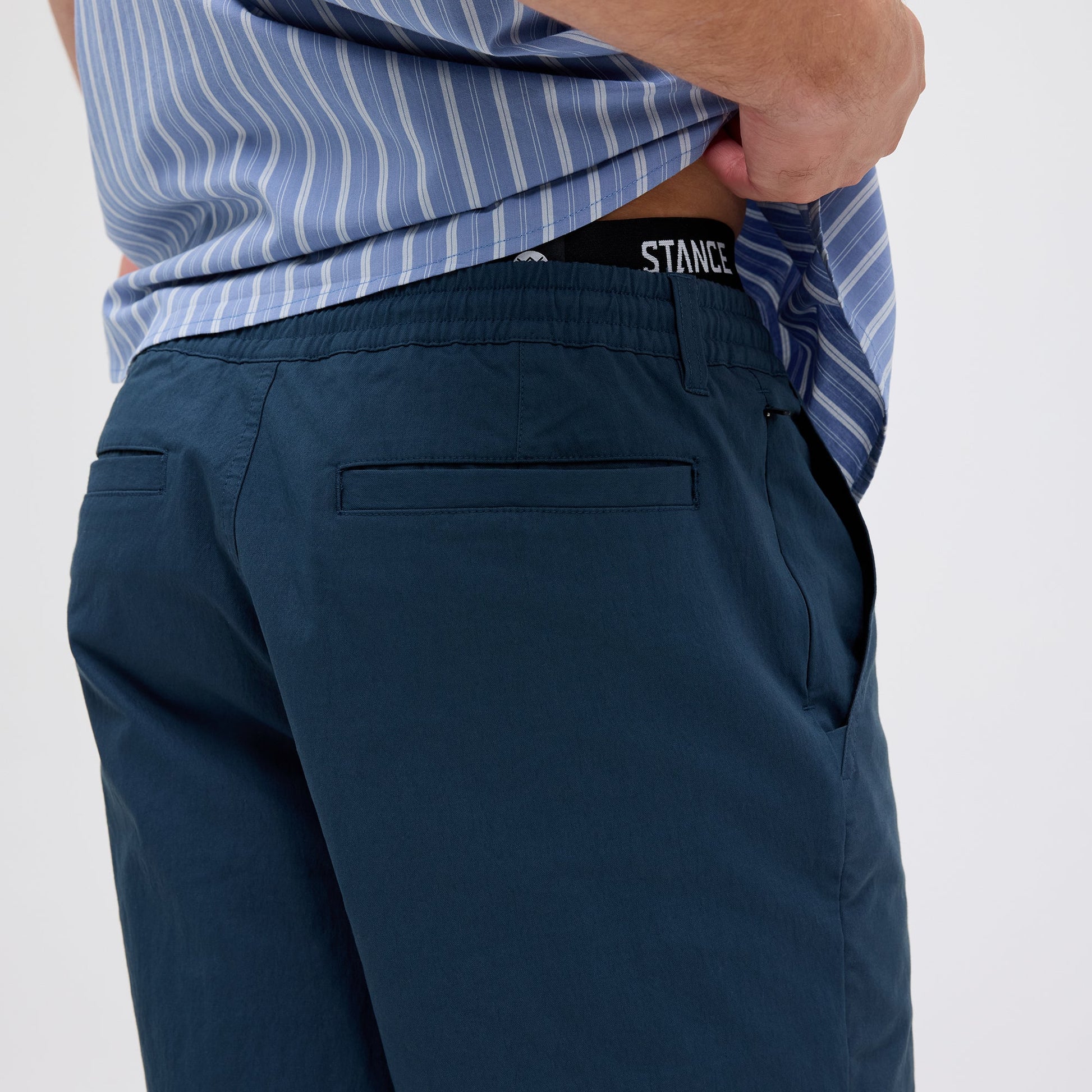 Stance Compound Chino Shorts Marineblau