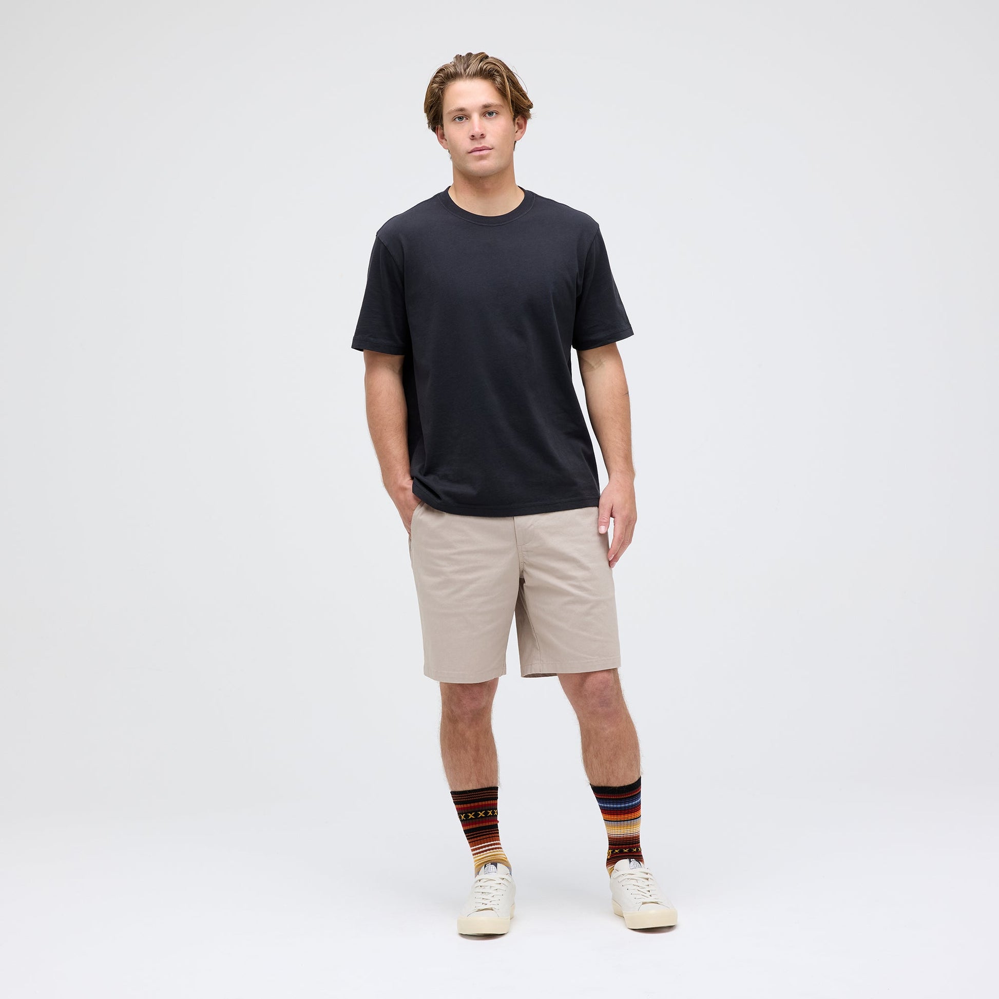 Stance Compound Chino Shorts Kordelzug In Grau