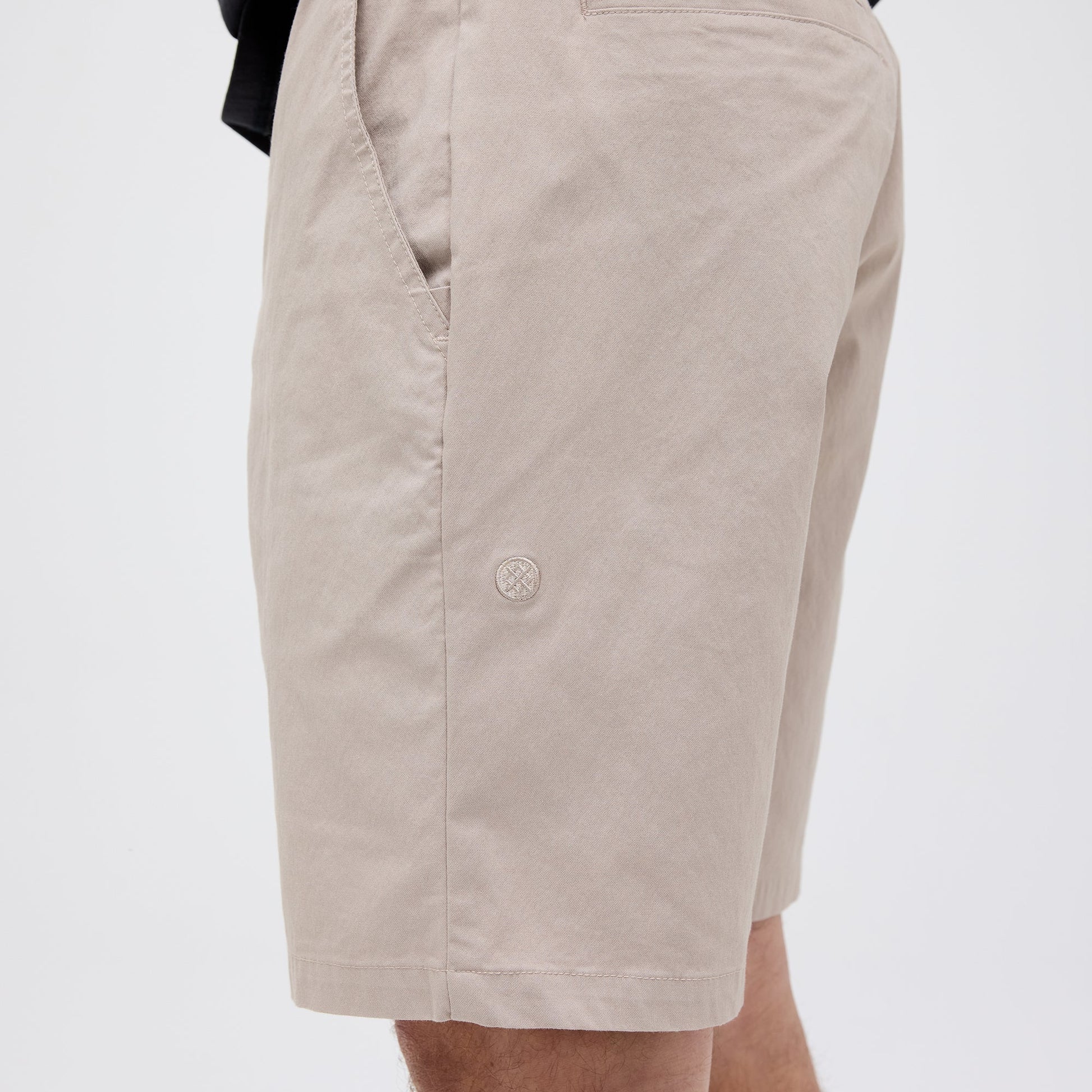 Stance Compound Chino Shorts Kordelzug In Grau