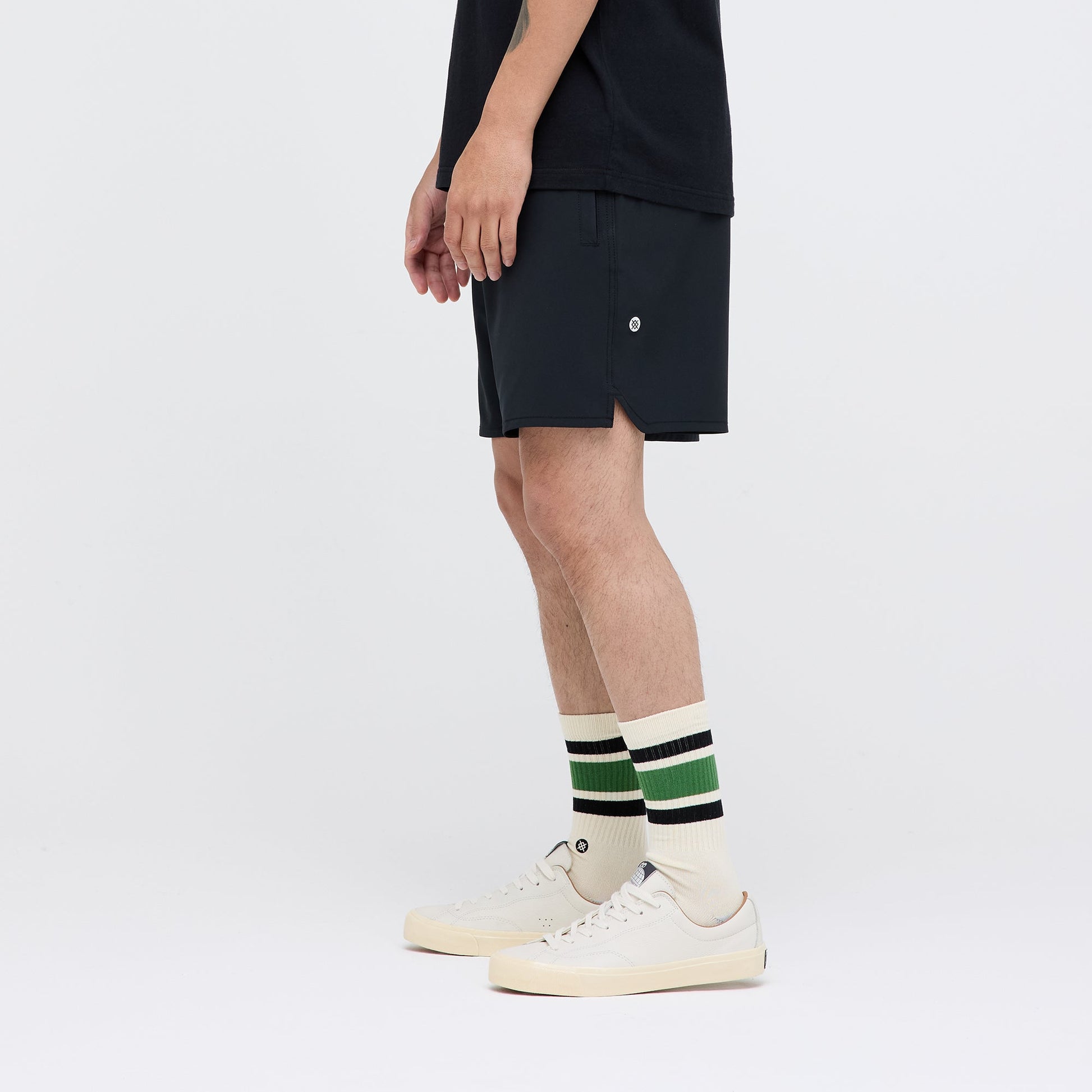 Stance Complex Hybrid Shorts 5" Schwarz