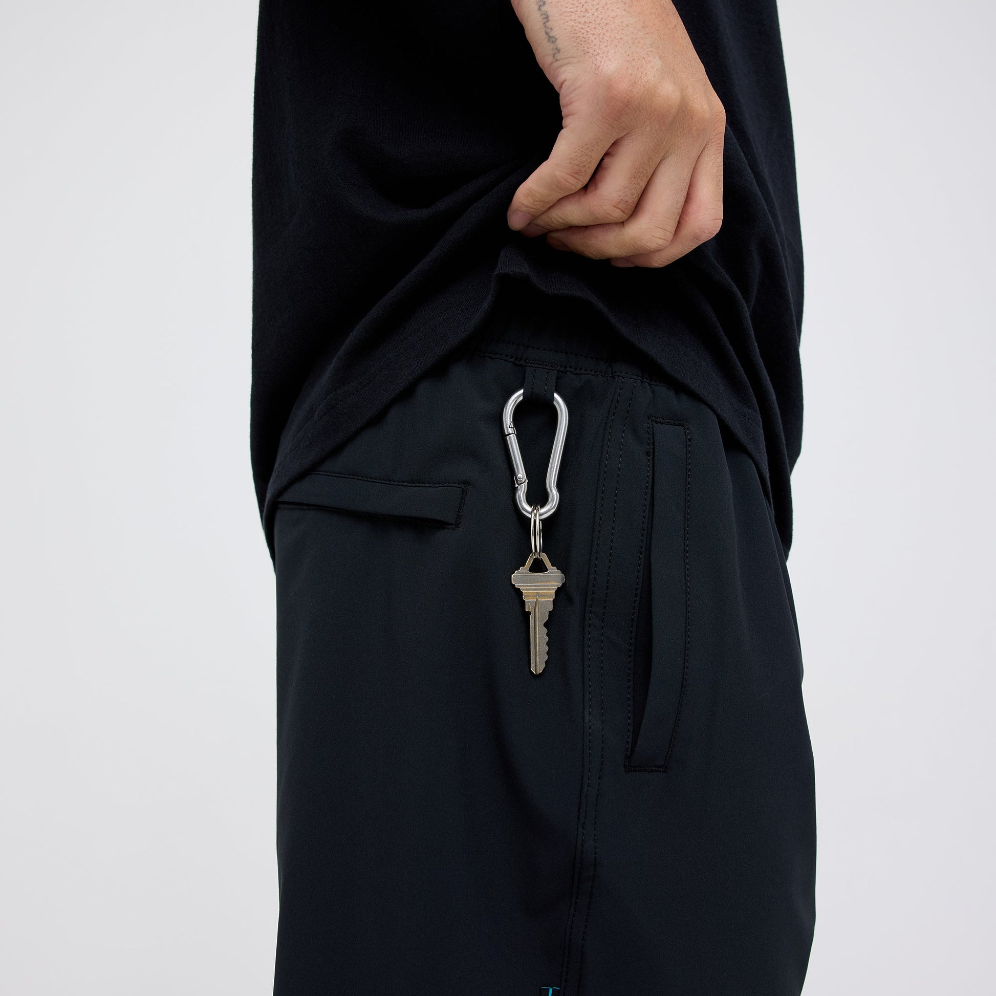 Stance Complex Hybrid Shorts 5" Schwarz