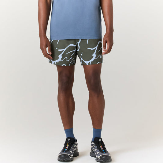 Stance Complex Hybrid Shorts 5" Olivgrün |model
