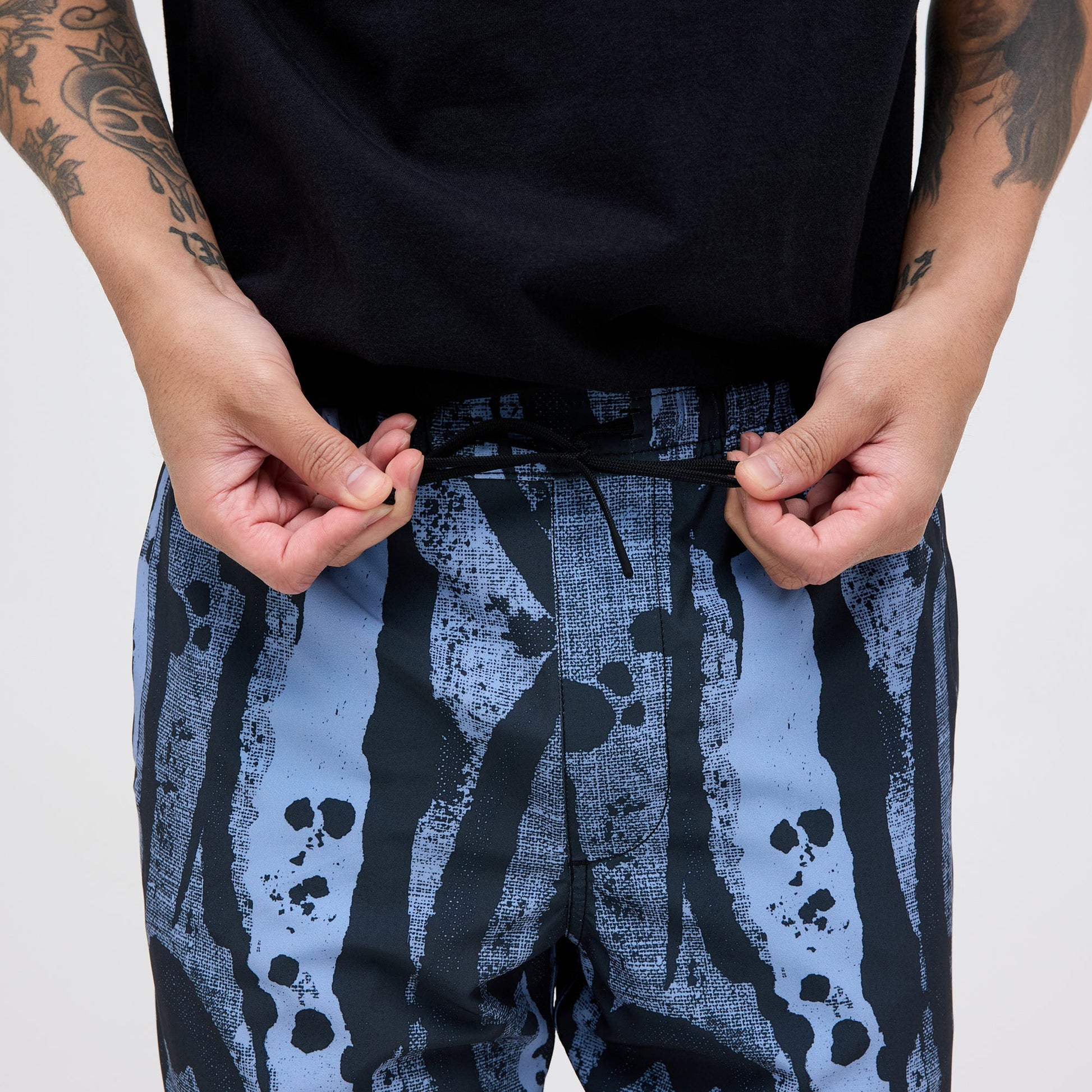 Stance Complex Hybrid Shorts 5" Stone Blue
