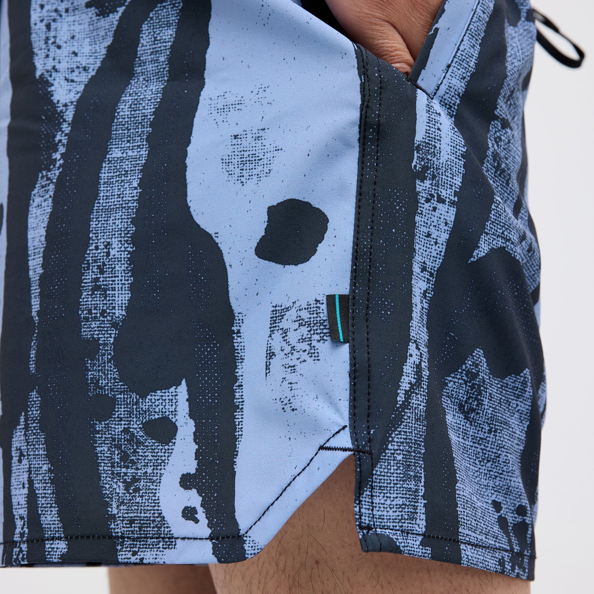 Stance Complex Hybrid Shorts 5" Stone Blue