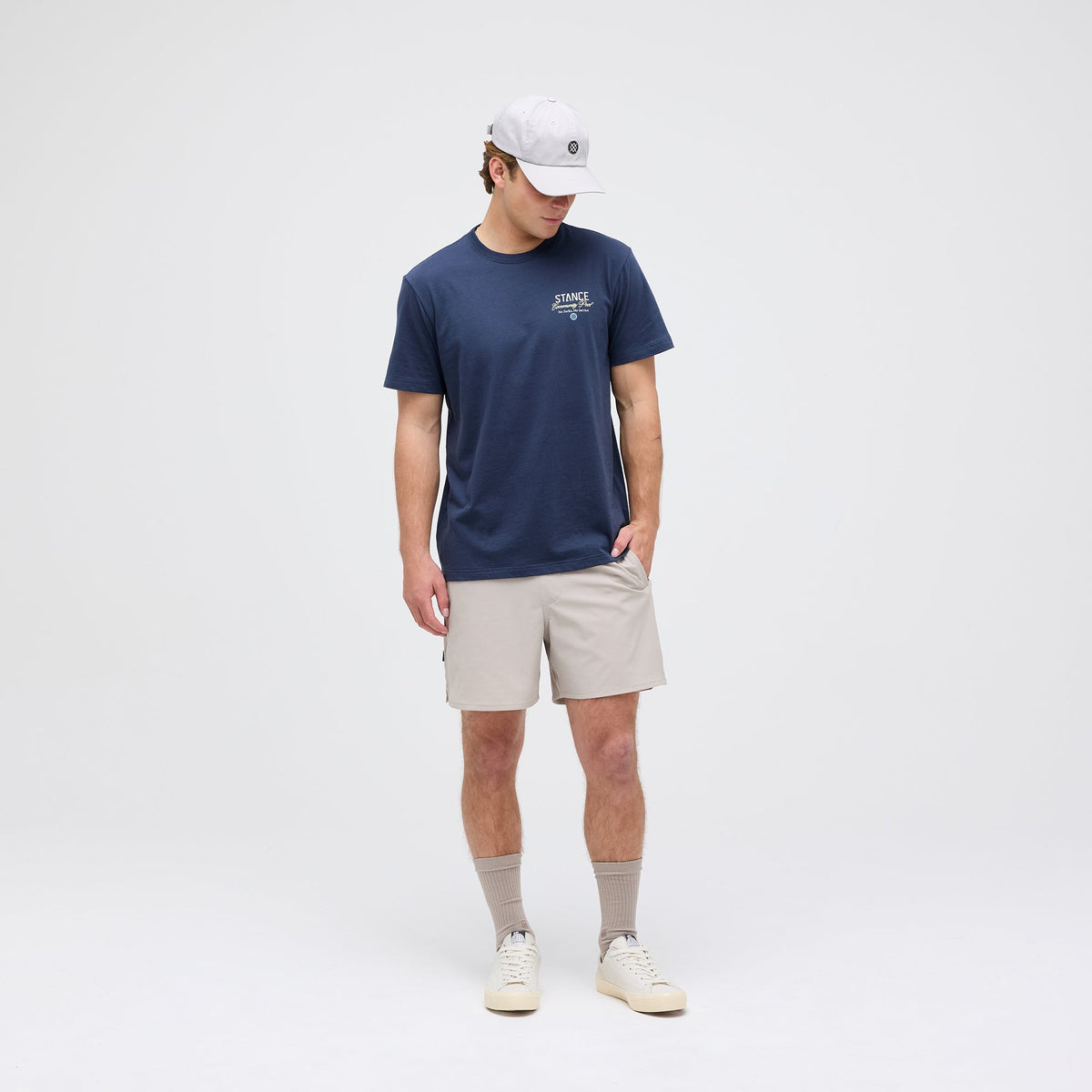Static String Grey Stance Complex Hybrid Short 5
