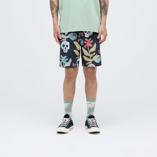 Stance Complex Hybrid Shorts 7" Schwarzgrau