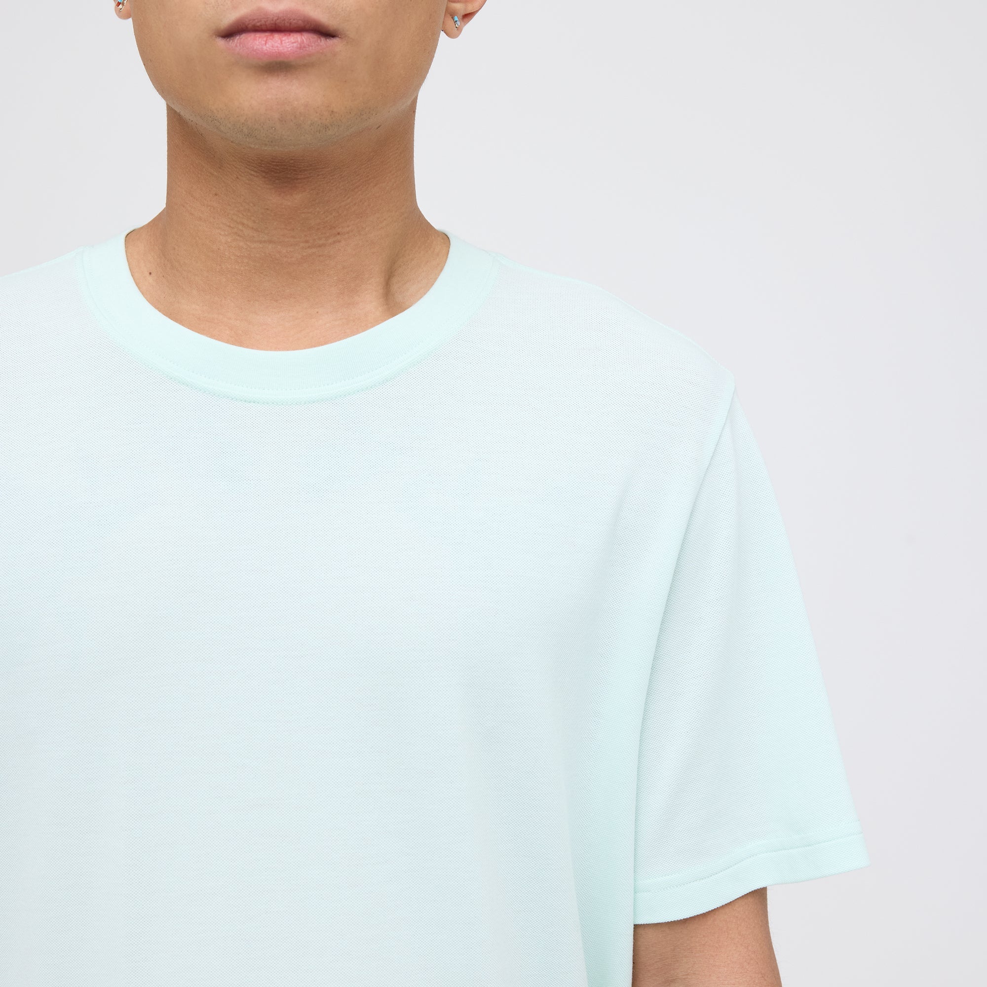 Stance Fragment 2.0 Short Sleeve Tee Ice Blue |model