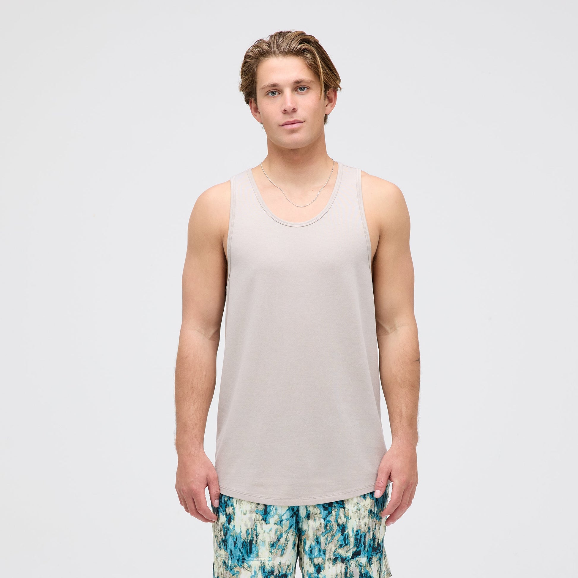 Stance Fragment 2.0 Tank String Grey  |model