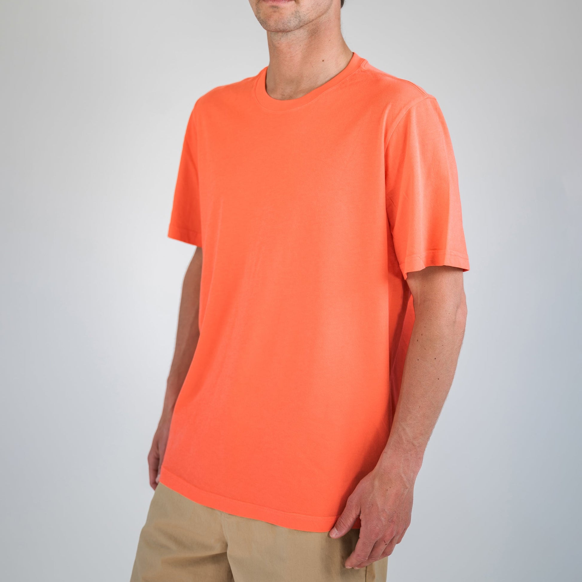 Stance Studio Bio-Baumwolle Tee Korallenrot
