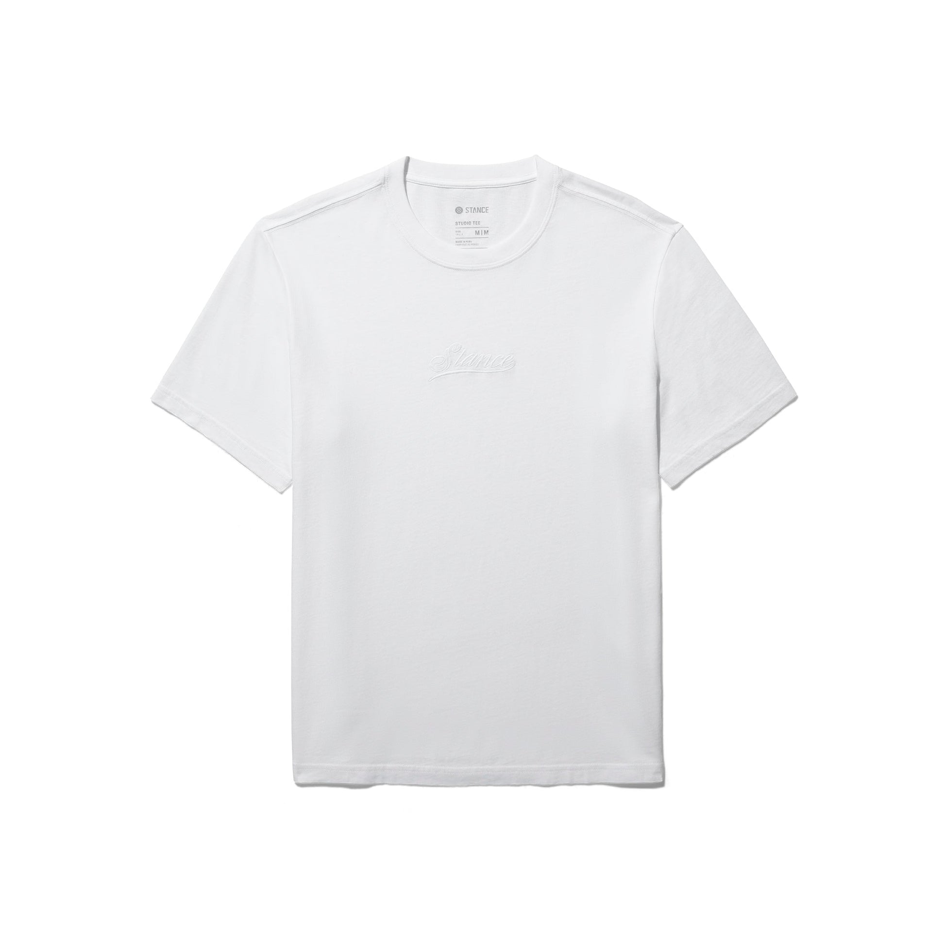 Stance Studio Organic Cotton Tee White 